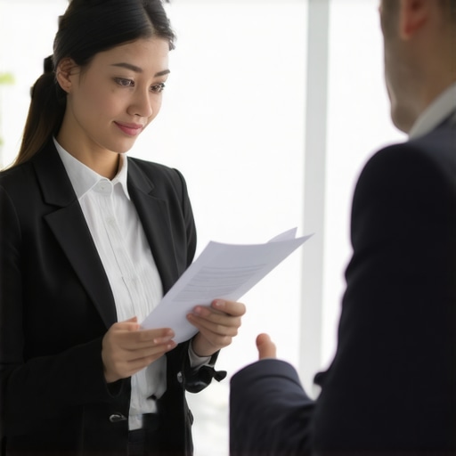 Person discussing divorce legal strategies with lawyer in office.